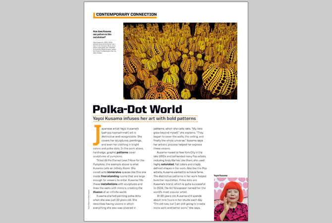 Yayoi Kusama and Her World of Polka Dots, DailyArt Magazine