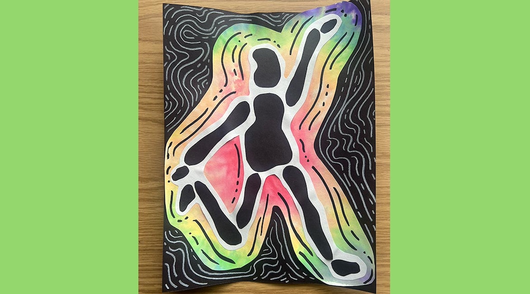 Emphasizing Organic Shapes Studio Project for Students | Scholastic Art ...